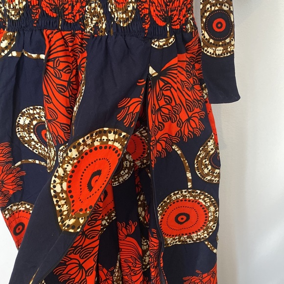 NWT Moscope African print midi dress, S/M - Picture 4 of 9
